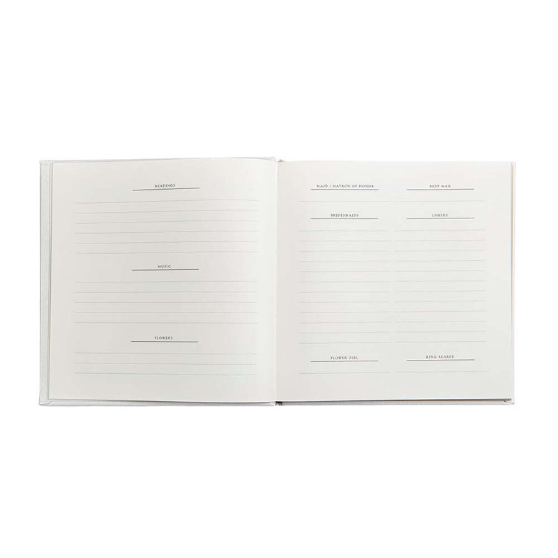 Leather Wedding Journal
