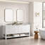 Breckenridge 72'' W Double Bathroom Vanity Base-2126291876