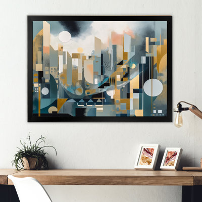 " Green Abstracted Scenic Views I "