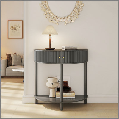 Console demi-lune Artisan-Wave