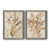 Toile avec cadre gris