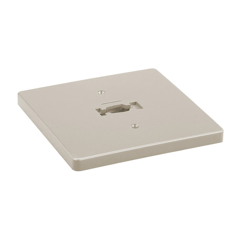 Plaque de support à adaptateur monopoint