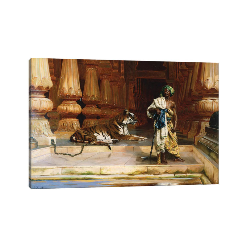 The Palace Guards 1 Piece Wrapped Canvas Painting