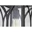 Esmeray - 1 Light Hanging Lantern - Matte Black with Clear Glass