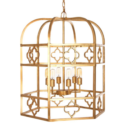 Istanbul 6 - Light Lantern Geometric Chandelier