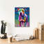 «The Carefree Staffie» par Dean Russo, art mural sur toile-787750479