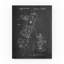 «Burton Touring Snowboard» par Manilo, reproduction d'art sur toile tendue-25331318