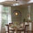 Aracelie 1 - Light Matte Black Dome Pendant-1895588927