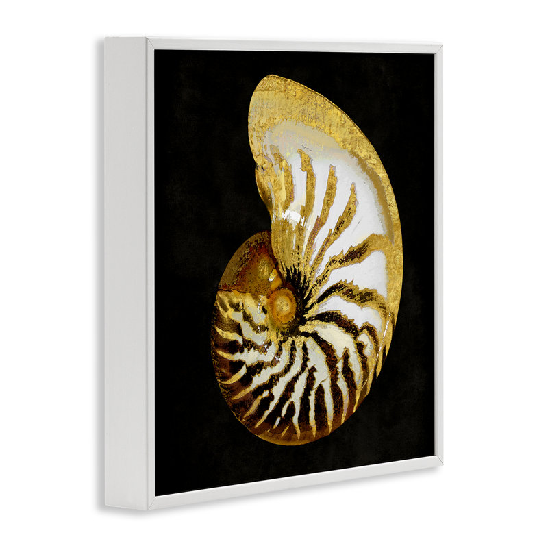 «Giclee Art» par Caroline Kelly, Estampe numérique encadrée blanc bord de mer, H 12 po x l 12 po