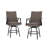 4 - Person Wicker Patio Dining Set with Round Table