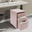 Lamekia 11'' Wide 3 -Drawer Mobile File Cabinet-1552543110