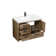Southmead 42'' Single Bathroom Vanity with Resin Top