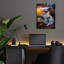 Art mural en verre Breakwater Bay «High Tide At Sunset» par Rick Berk-1256989862