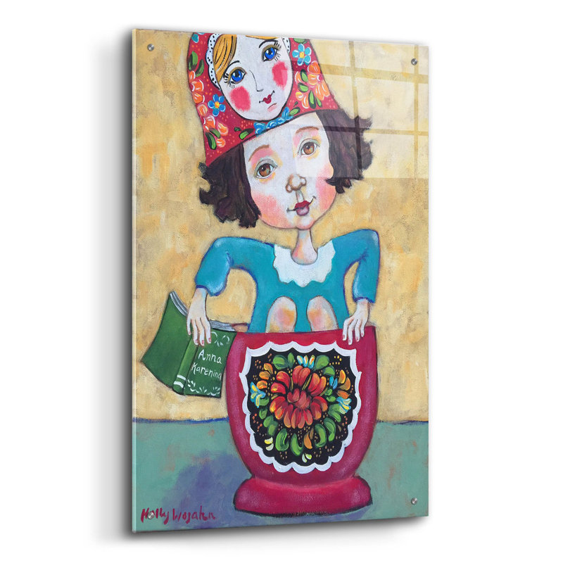 Sur impression plastique / acrylique, H 36 po x l 24 po x P 0,2 po