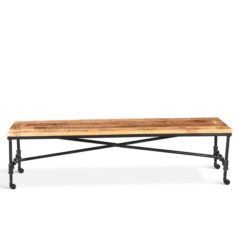 Adairsville Solid Wood Bench