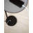 51.57'' Ebony Black LED Tray Table Floor Lamp with USB-70977858