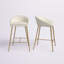 Tabouret de comptoir de 25,75 po Brielle-1147366352