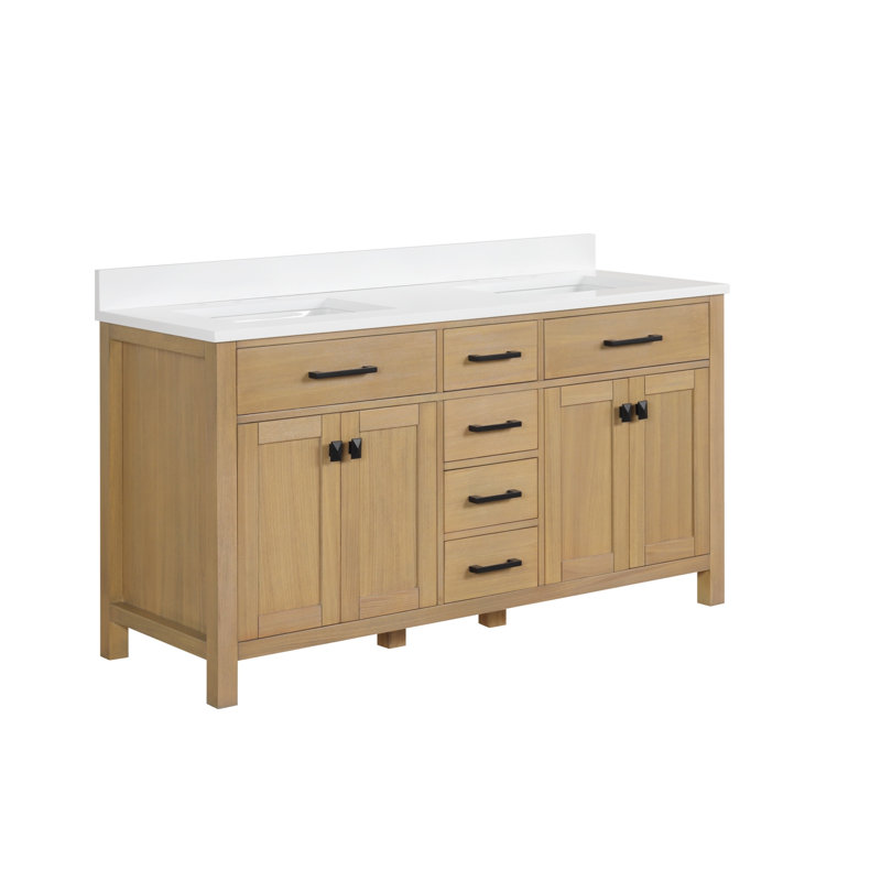 Ensemble de meuble-lavabo double 60 po Rella