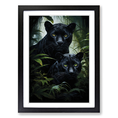 Panther Gothic - Single Picture Frame Print