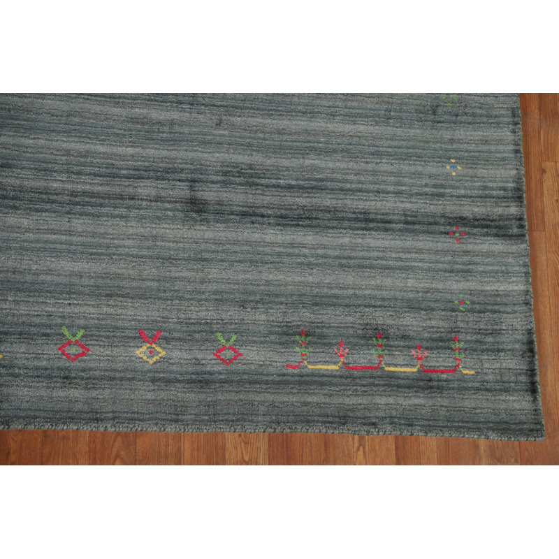 Tapis indien rayé Gabbeh