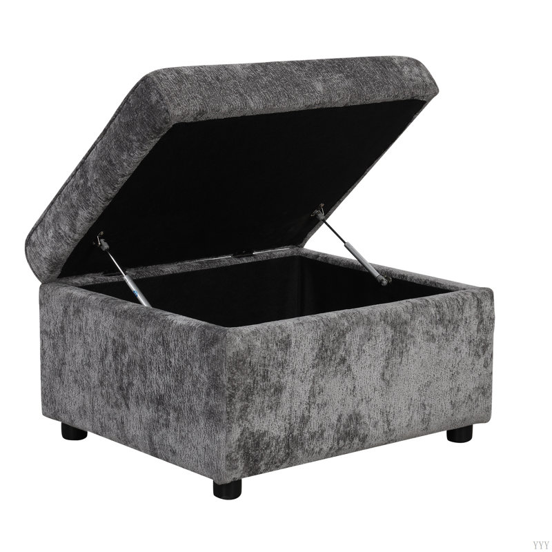 Canapé-lit 112,2 po, Gris