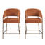 Tabouret de comptoir rembourré Sheriden-722033291
