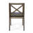7 Pieces Acacia Wood Outdoor Dining Set with Dark Grey Cushions,Modern 6 Chairs  1 Large Table-895361848-895361846