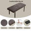Banc moderne de 43,3 pouces en tissu doux de qualité supérieure avec revêtement et pieds en métal-1001507904