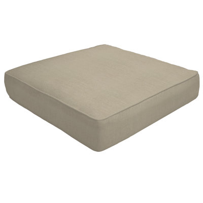 Coussin de repose-pieds sunbrella intérieur/extérieur double pipe