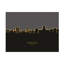 «Madison Wisconsin Skyline Glow II» par Michael Tompsett, impression sur toile tendue-38852509