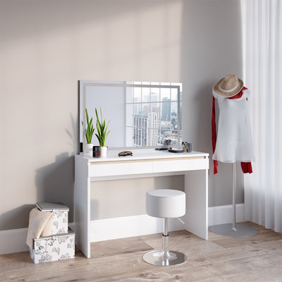 Anamosa Dressing Table Storage Included