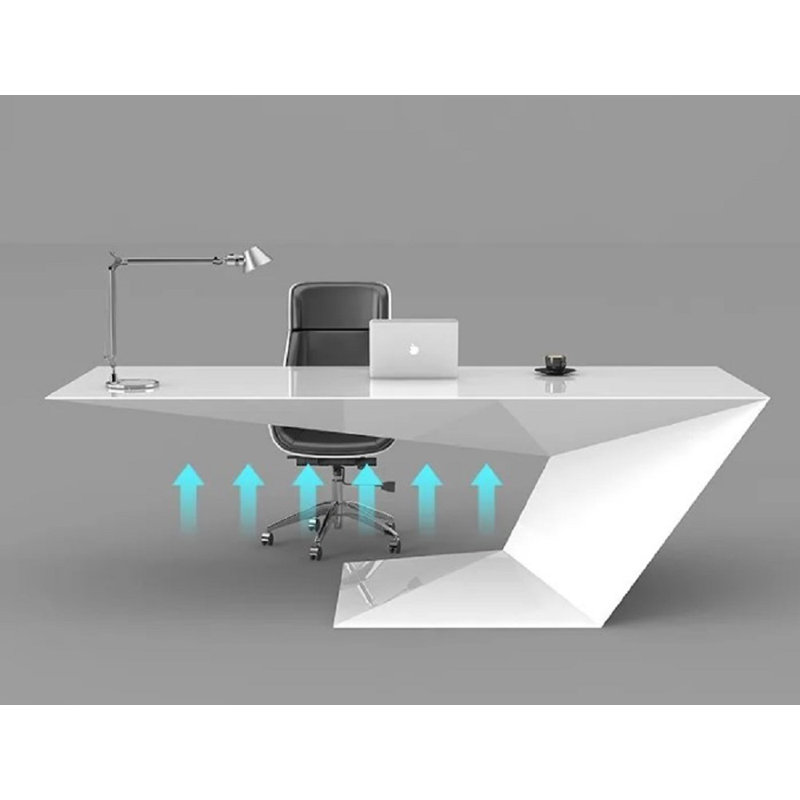 Cheresa Writing Desk, 75cm H x 220cm W x 60cm D