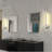 16" Modern Dimmable Linear Integrated LED Vanity Wall Sconce, Set of 2, Chrome-635133996