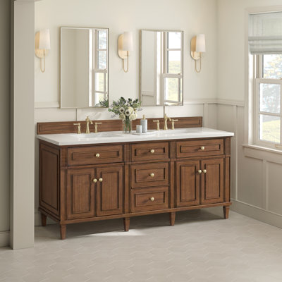 Lorelai 72'' Double Bathroom Vanity with Top