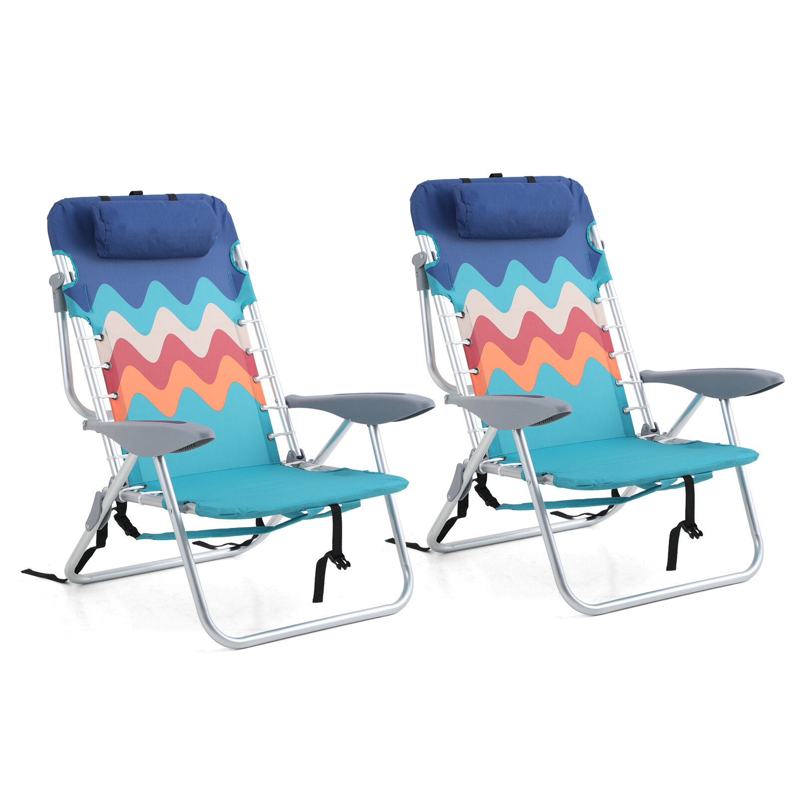 ARROWHEAD Outdoor Folding Beach Chair - Wayfair Canada