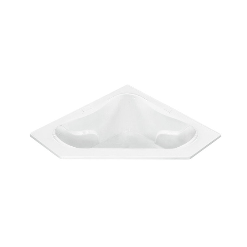 MTI Solutions Drop In Standard Whirlpool Tub, White