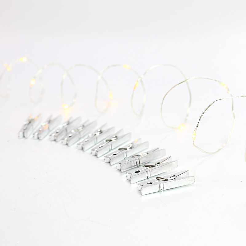 Willey 190cm LED Battery Powered 20 - Bulb Fairy String Light, Amber