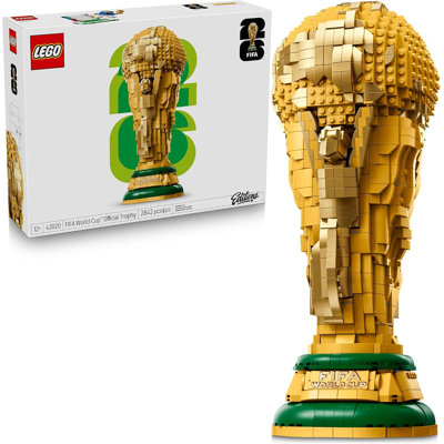 LEGO Editions 43020 FIFA World Cup Official Trophy Building Set, 12+, 2842 Pcs
