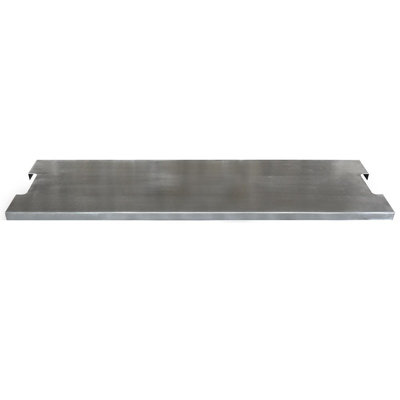 Foyer rectangulaire en acier inoxydable 42 "Elementi