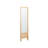Kirshbaum Solid Wood Framed Freestanding Cheval in Beige