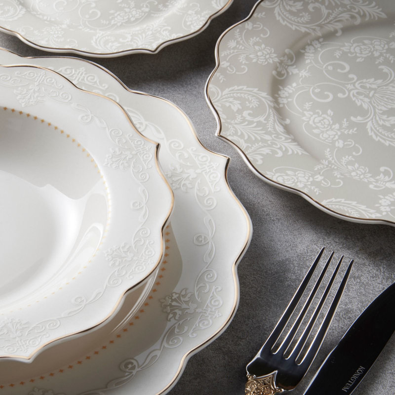 Fairbanks 24 Piece Dinnerware Set, Service for 6