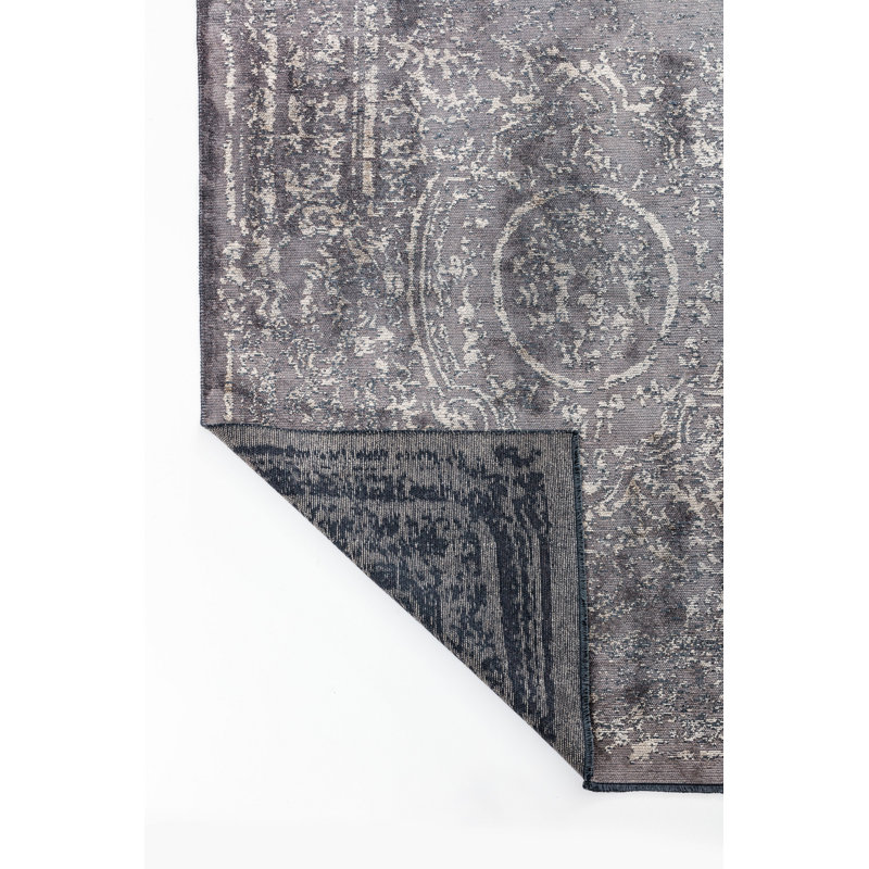 Rapture Beige Gray Oriental Luxury Area Rug, Rectangle 7'10" x 9'10"