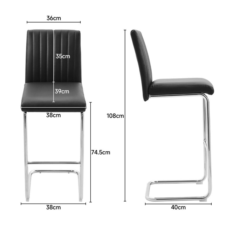 Dalesha Upholstered Counter Stool