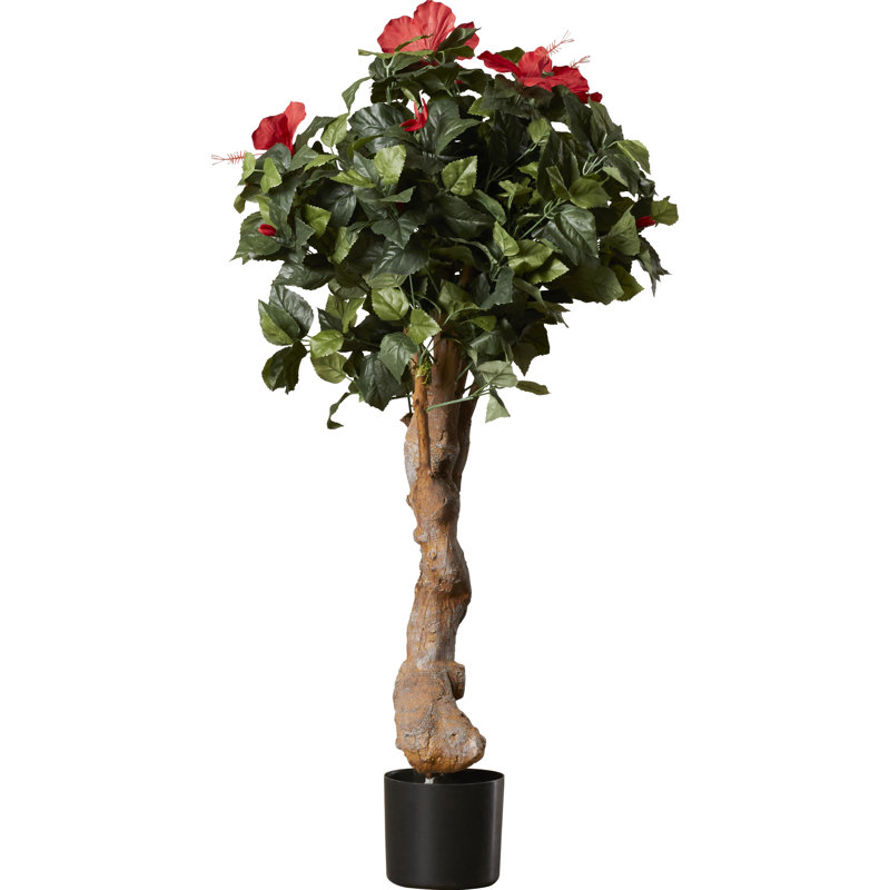 121.92cm Faux Flowering Tree in Planter
