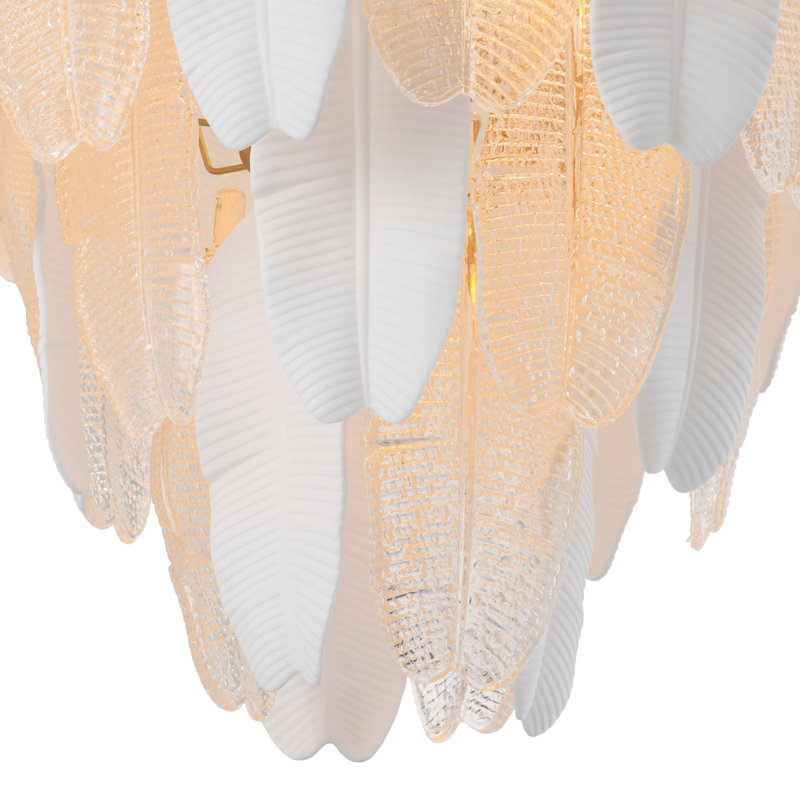 Saint Lucia Chandelier, 23.62" H x 32.09" W x 32.28" D
