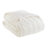 Luxury King/cal King Bedding Sets, Chenille Comforter With Sherpa Reverse, Ivory