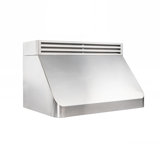36" RK 600 CFM Ductless Under Cabinet Range Hood in Brushed 430 Stainless Steel