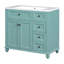 Meuble-lavabo simple 35,4 po avec comptoir
