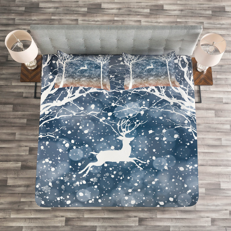 Bedspread Set with Shams, 220 x 264 cm
