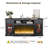 70" Farmhouse Fireplace TV Stand with 36" Electric Fireplace for Tvs up to 80" , Tv stands & Entertainment centers-1097627896